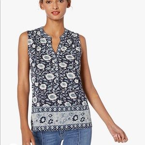 Lucky Brand Floral Print Tank Top